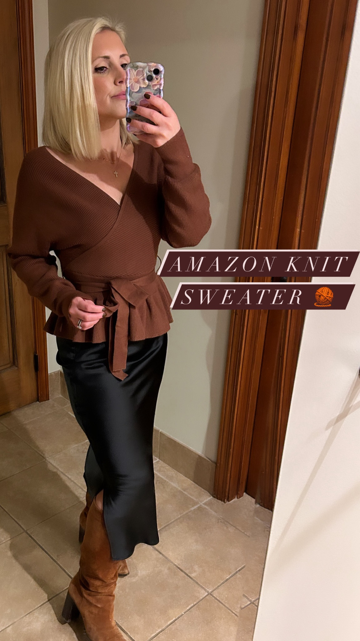 Cute Amazon wrap sweater with belted waist and ruffle detail. Available in a variety of colors 

Amazon, Target, Spring, Spring fashion, coat, jacket, fur, faux fur, leather, faux leather, Nordstrom, REVOLVE, Saks, Neiman Marcus, Tuckernuck, trend, trending, brown, neutral, fur, feathers, sequin, sparkly, shimmer, festive, tweed, blazer, formalwear, black tie, wedding guest dress, party dress, black dress, style tip, metallic, heels, chocolate brown, teddy, shearling, jeans, gifts for her, bow, athletic apparel, loungewear, athleisure, jeans, denim, spring dress, spring break, warm weather clothing, trends, resort wear, maternity, baby shower, wedding shower, Valentine’s Day, date night, work outfit, vacation outfit, swim, spring outfit, winter outfit, gift idea, bag, purse

#LTKfindsunder100 #LTKfindsunder50 #LTKSpringSale