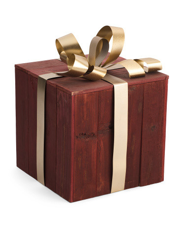 Wrapped Present Decoration | TJ Maxx