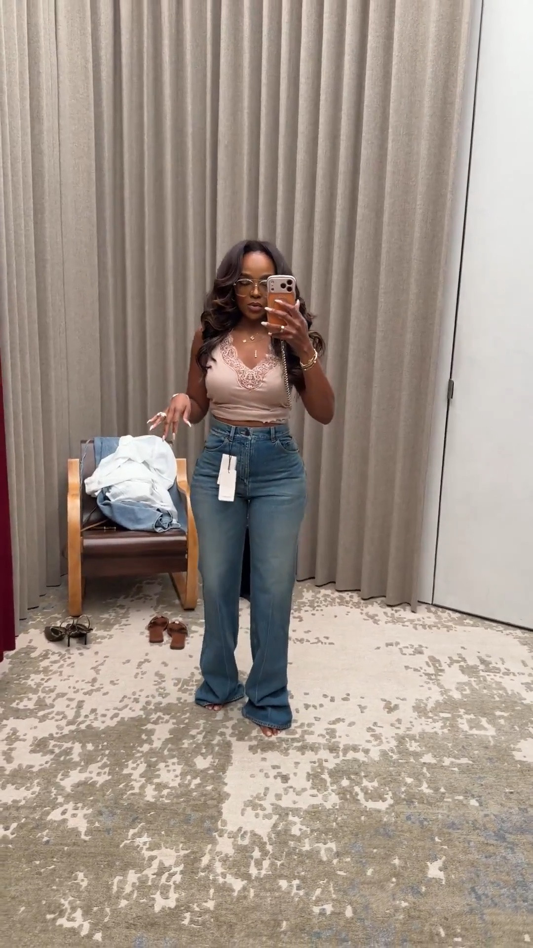 Scroll to shop! ✨ Everything from this look is linked below. 👇🏽    

Wearing: Size Small | 5’4” | 140 lbs  

📲   Download the FREE LTK app & follow me (@kirasfashionfinds) to shop all my daily finds.  #LTKootd #LTKPetite #LTKU