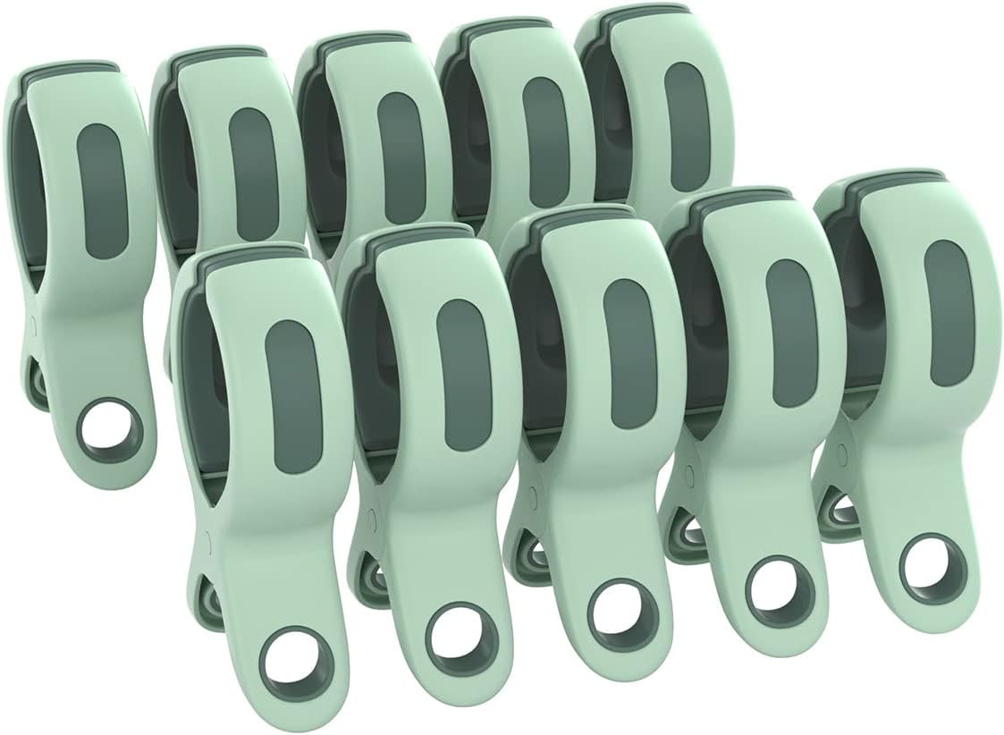 Danmu Beach Towel Clips, Beach Clips, Towel Clips for Beach Chairs Cruise, Heavy Duty Clothes Pin... | Amazon (US)