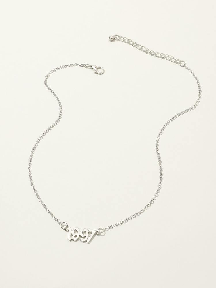 Número Charme Colar | SHEIN