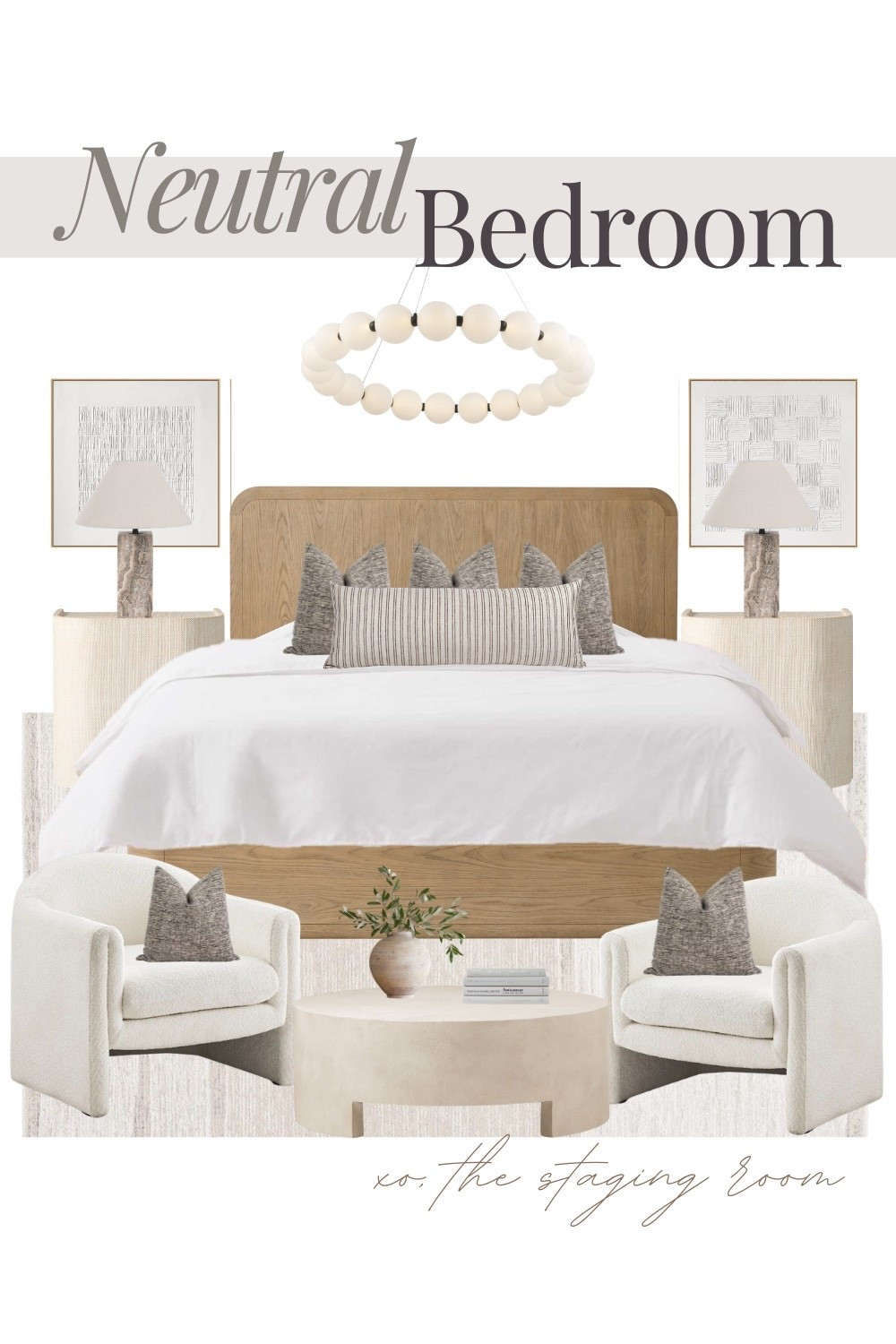 Neutral bedroom with warm wood and cozy textures 🤍

neutral bedroom, modern bedroom, bedroom ideas, bedroom decor, organic modern bedroom, wood bed, upholstered bed, platform bed, nightstand, wood nightstand, table lamp, bedroom lighting, accent chairs, lounge chairs, area rug, textured rug, cozy bedroom, neutral home decor, minimalist home, bedding, pillow covers, interior design

#LTKHome #LTKSaleAlert