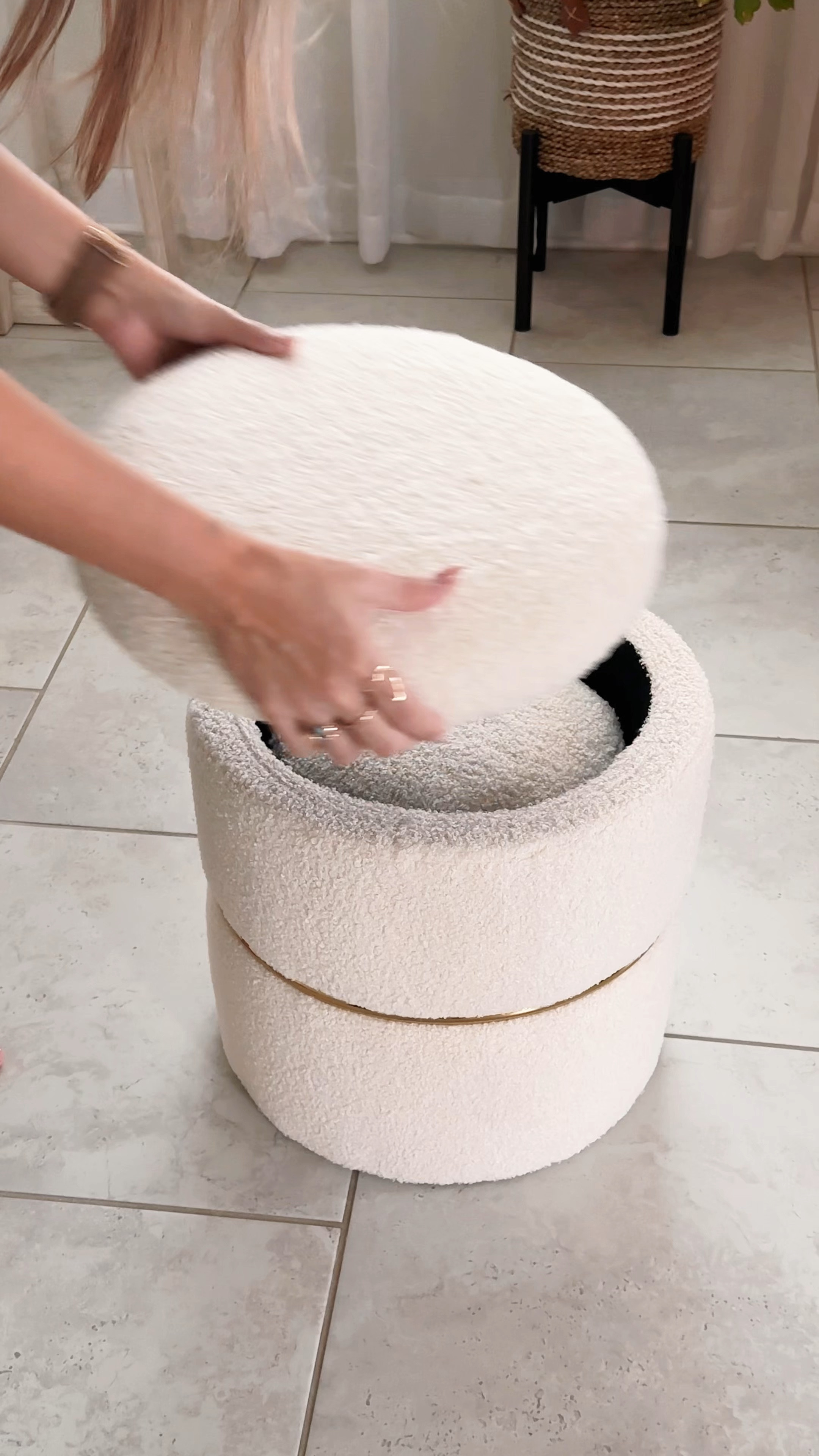 Aesthetic Storage Ottoman in the 🔝🥰 set of 2 


#LTKWatchNow #LTKHome #LTKSaleAlert