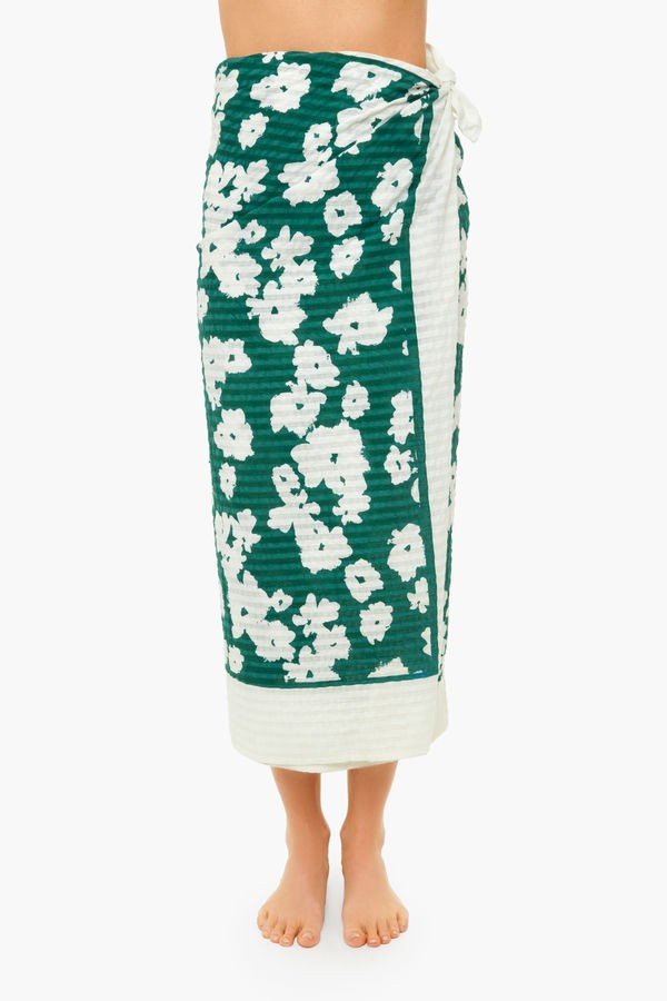 Green Blossom Elora Sarong | Tuckernuck (US)