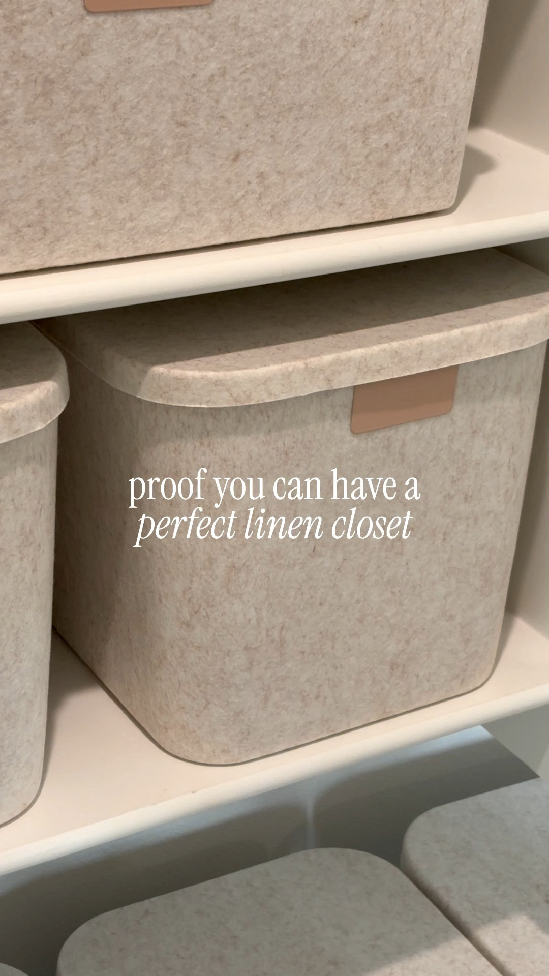 Linen closet bins & labels 🤍
Simple bins and clean labels make a linen closet feel calm, functional, and easy to maintain. A timeless system that keeps everyday essentials organized while creating a space that looks just as good as it works.

Linen closet organization, linen closet bins, closet labels, neutral home organization, storage bins with labels, functional home organization, organized linen closet, timeless home storage

#LTKHome #LTKKids #LTKmomlife
