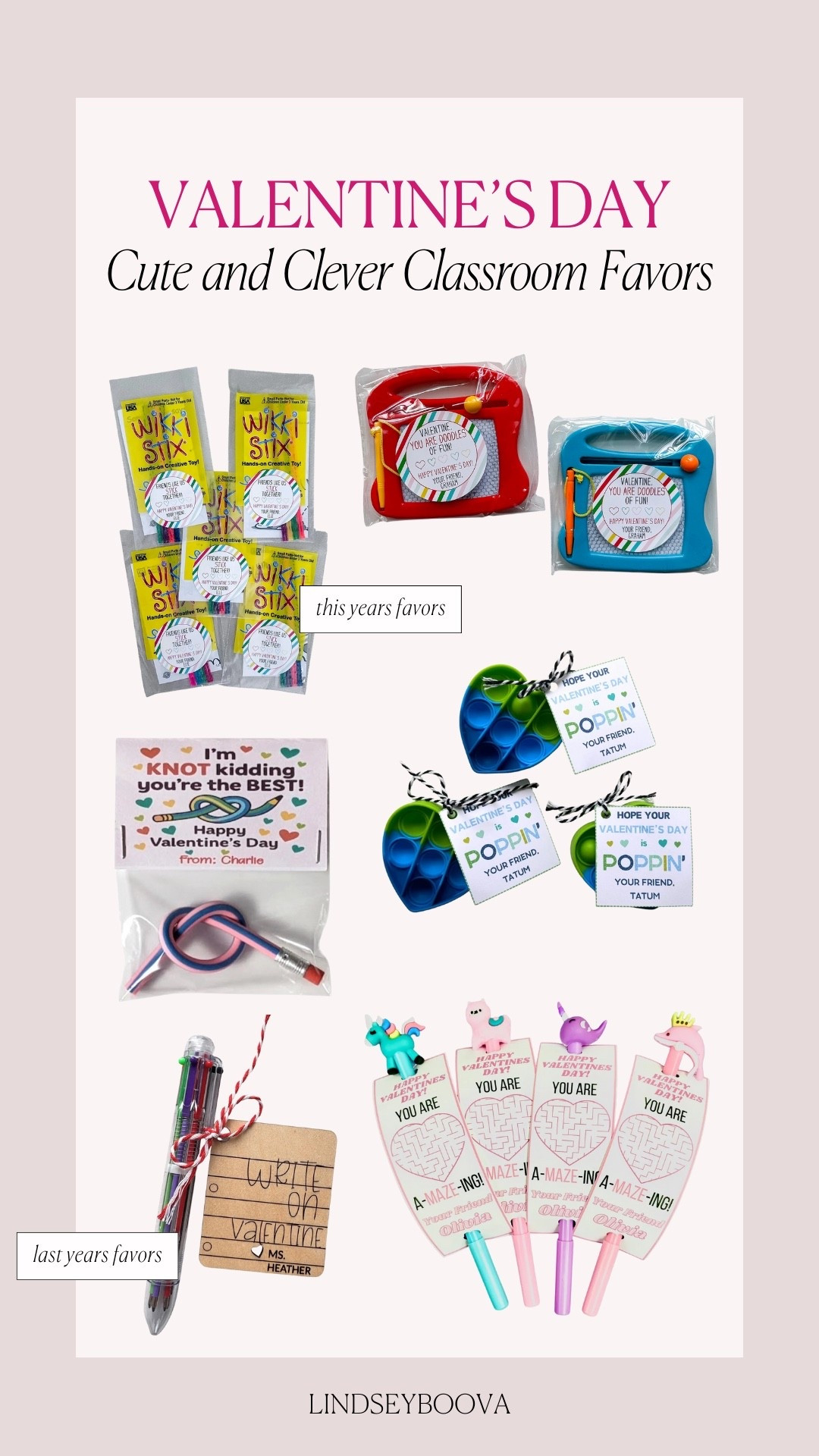 Super sweet custom classroom valentines favors 

#LTKKids #LTKmomlife #LTKFindsUnder50