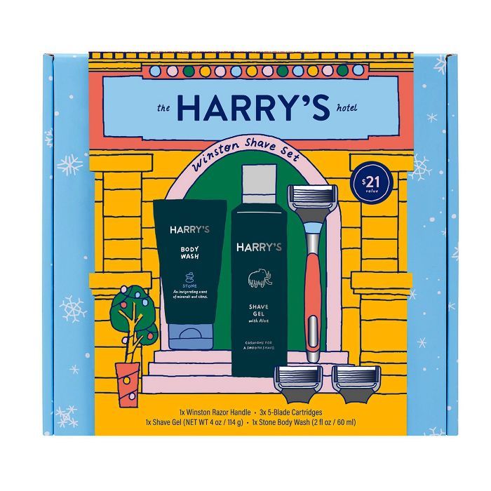 Harry's Winston Men's Shaving Holiday Gift Set - 6pc | Target