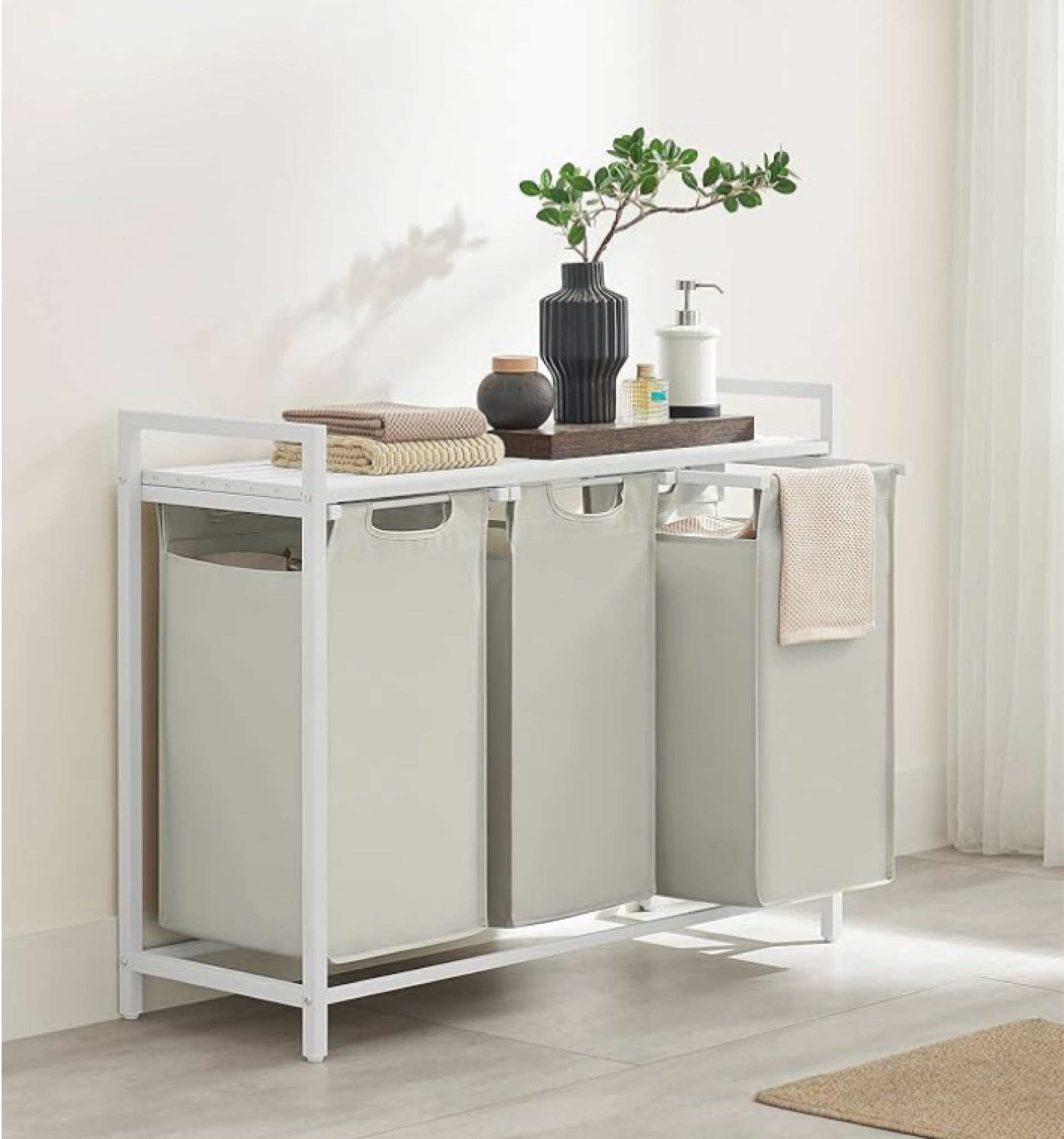 Sturdy hamper storage and nontoxic deodorizing products 

#LTKSaleAlert #LTKHome #LTKCyberWeek