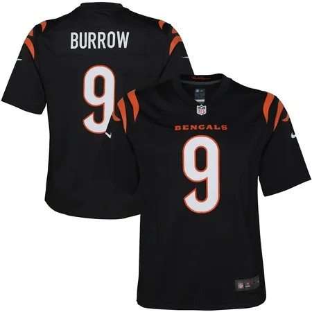 Joe Burrow Cincinnati Bengals Nike Youth Game Jersey - Black | Walmart (US)