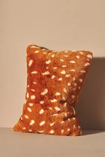 Sophie Faux Fur Pillow | Anthropologie (US)