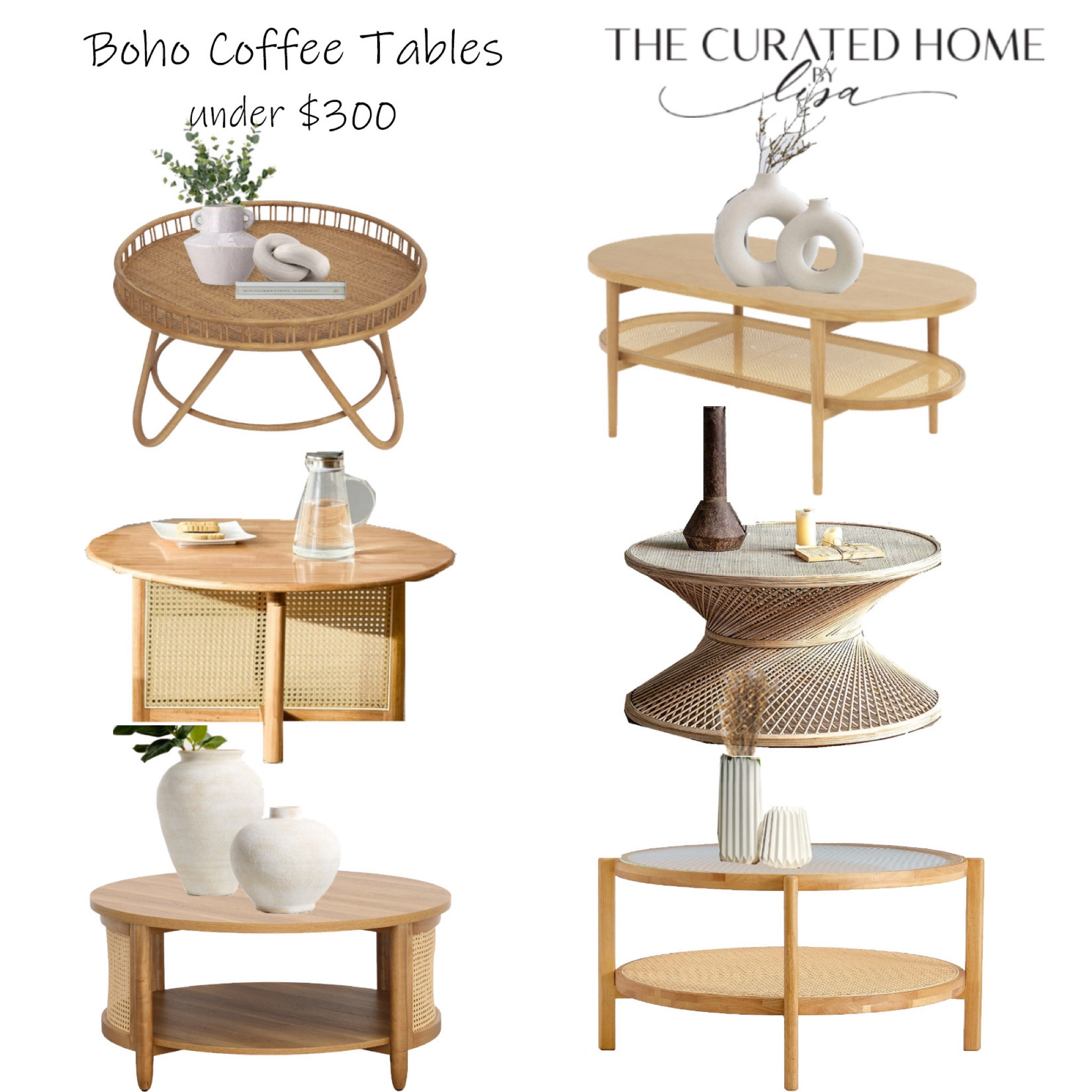 Boho coffee tables 

#LTKsalealert #LTKhome