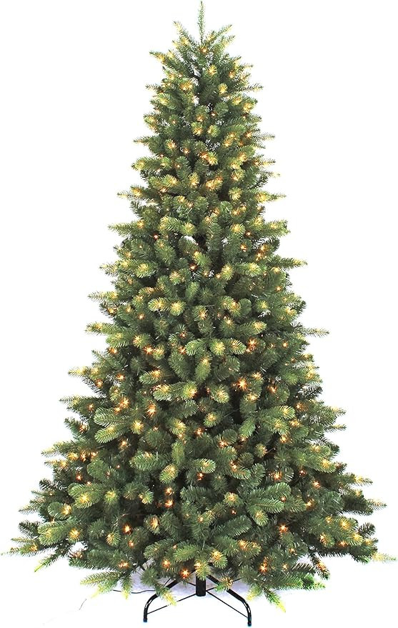SYLVANIA 7.5 ft Micro Dot Warm White Pre lit Tree | Amazon (US)