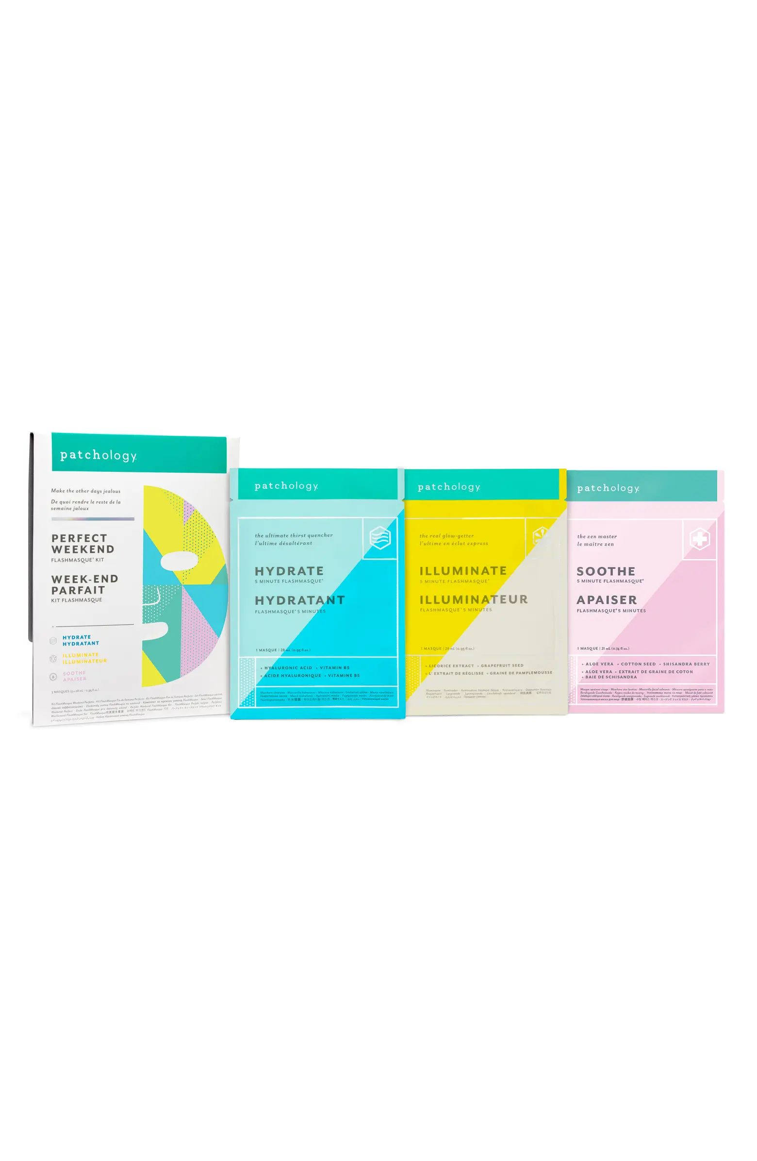 Perfect Weekend FlashMasque® 5-Minute Facial Sheet Mask Set | Nordstrom