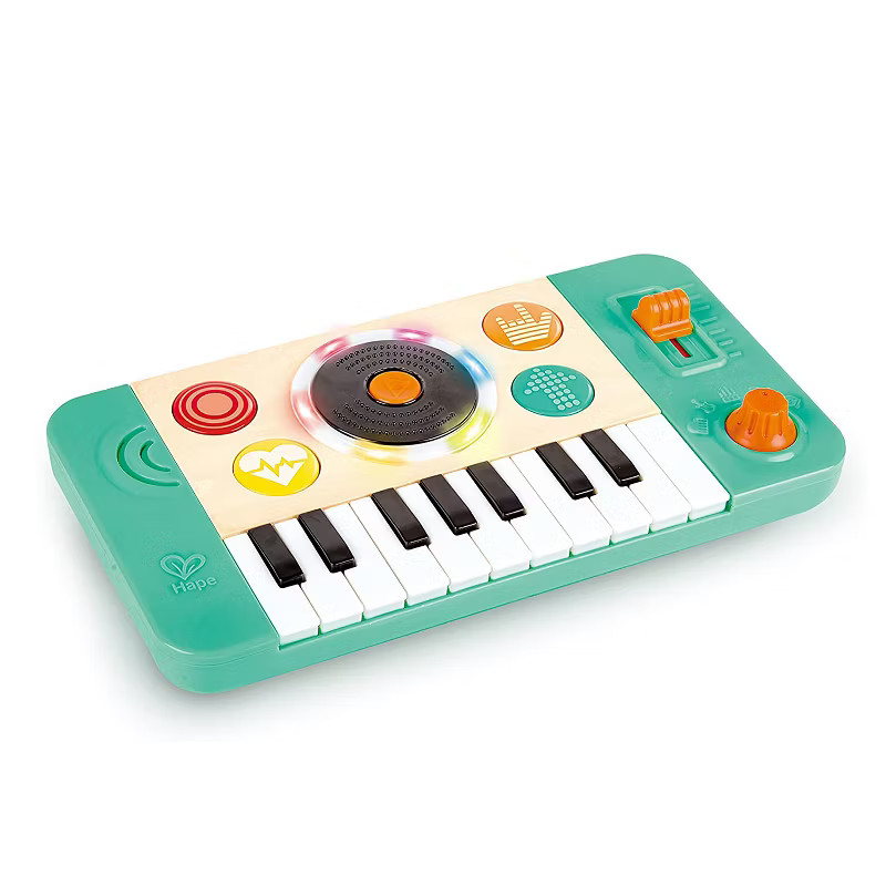 Hape Kids Portable DJ Mix and Spin Studio Electronic Music Toy Playset with Lights, Sounds, and 1... | Target