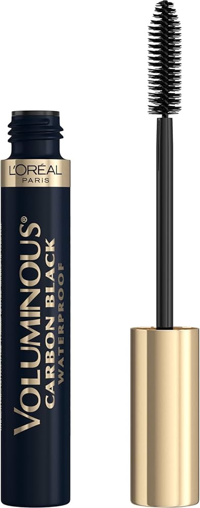 L’Oreal Paris Makeup Voluminous Original Volume Building Waterproof Mascara, Carbon Black, 0.23... | Amazon (US)