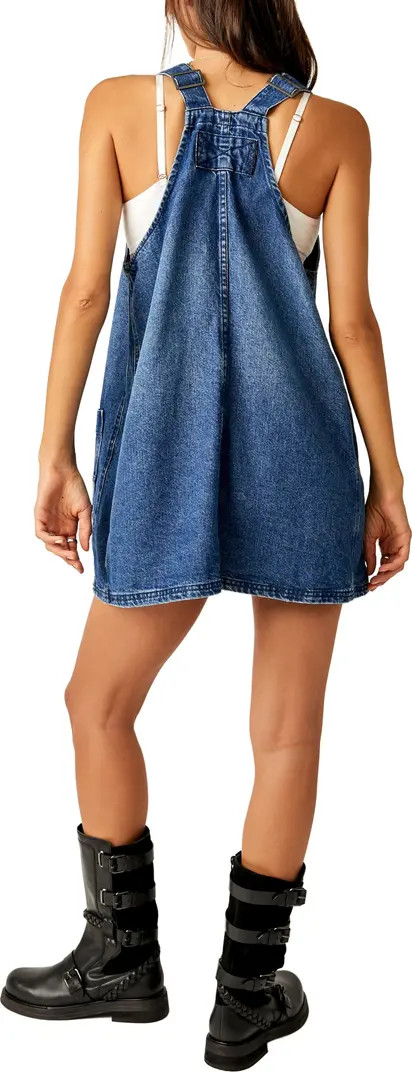 Free People Denim Overall Minidress | Nordstrom | Nordstrom