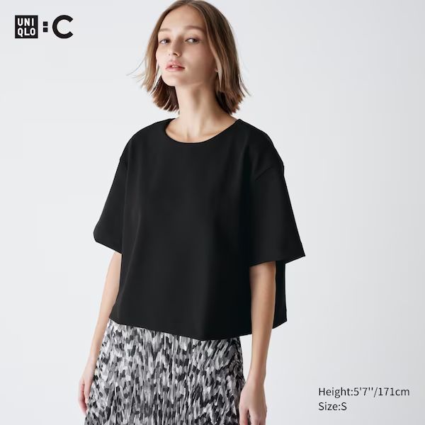 Crepe Jersey T-Shirt | UNIQLO (US)