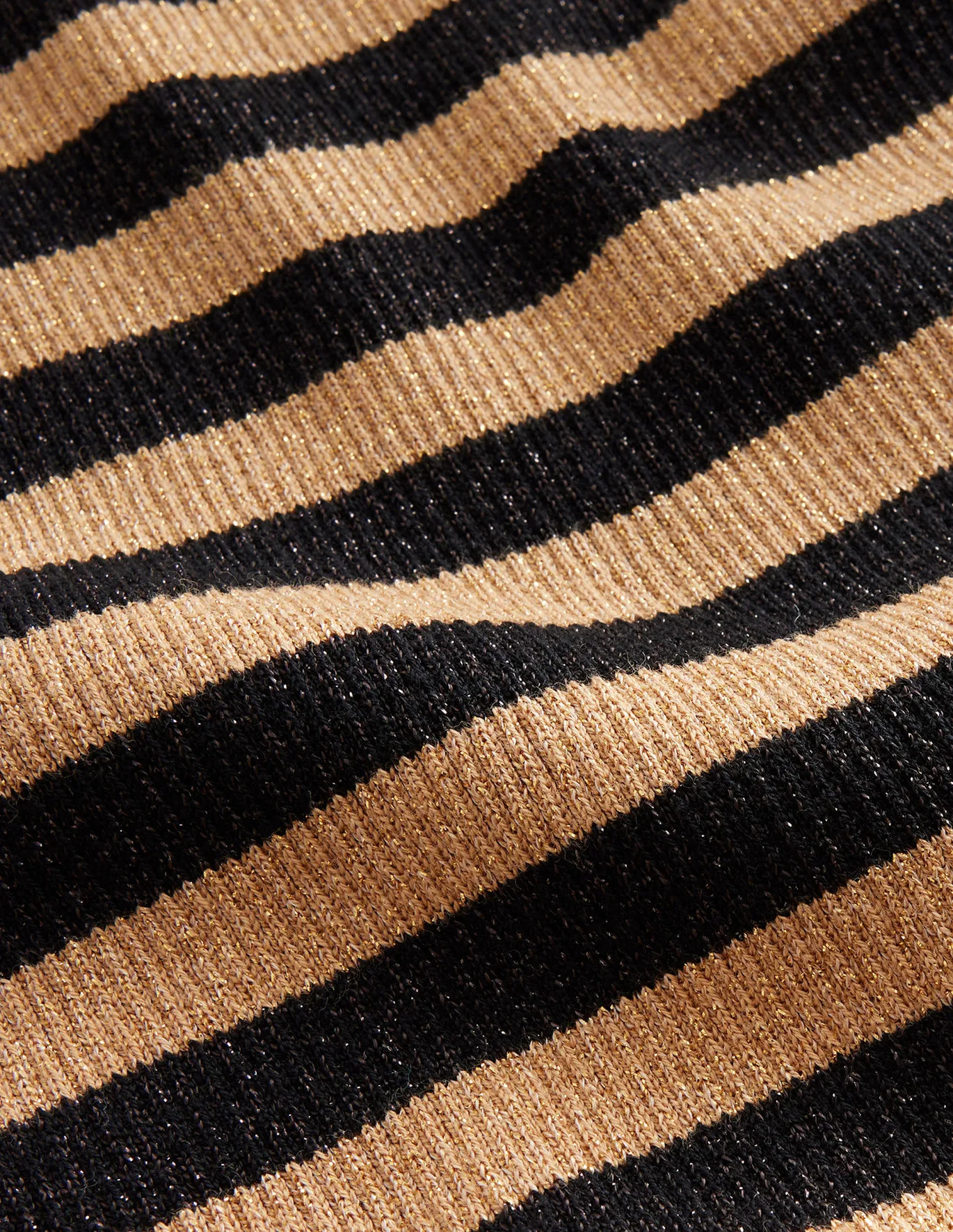 Metallic-Stripe Scarf | Boden UK