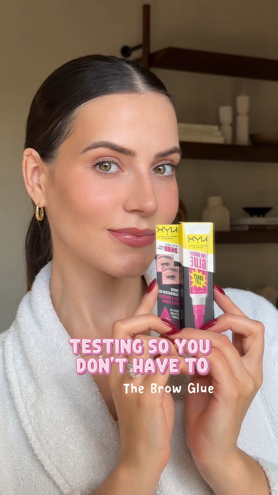 Does the brow glue work? In my opinion this is the best product for eyebrows I've tried in a long time! It has a very strong hold (I don't like to laminate too much so I used just a little bit, but if you're going for a more dramatic result just apply more product) and it leaves little to no residue, which is actually a problem with most of eyebrow gels out there.

So, in my opinion, totally worth it!

#eyebrows #thebrowglue #nyxcosmetics #makeupreview

#LTKBeauty #LTKselfcare #LTKFestival