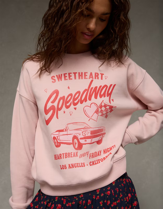 AE Valentine's Day Graphic Sweatshirt | American Eagle Outfitters (US & CA)
