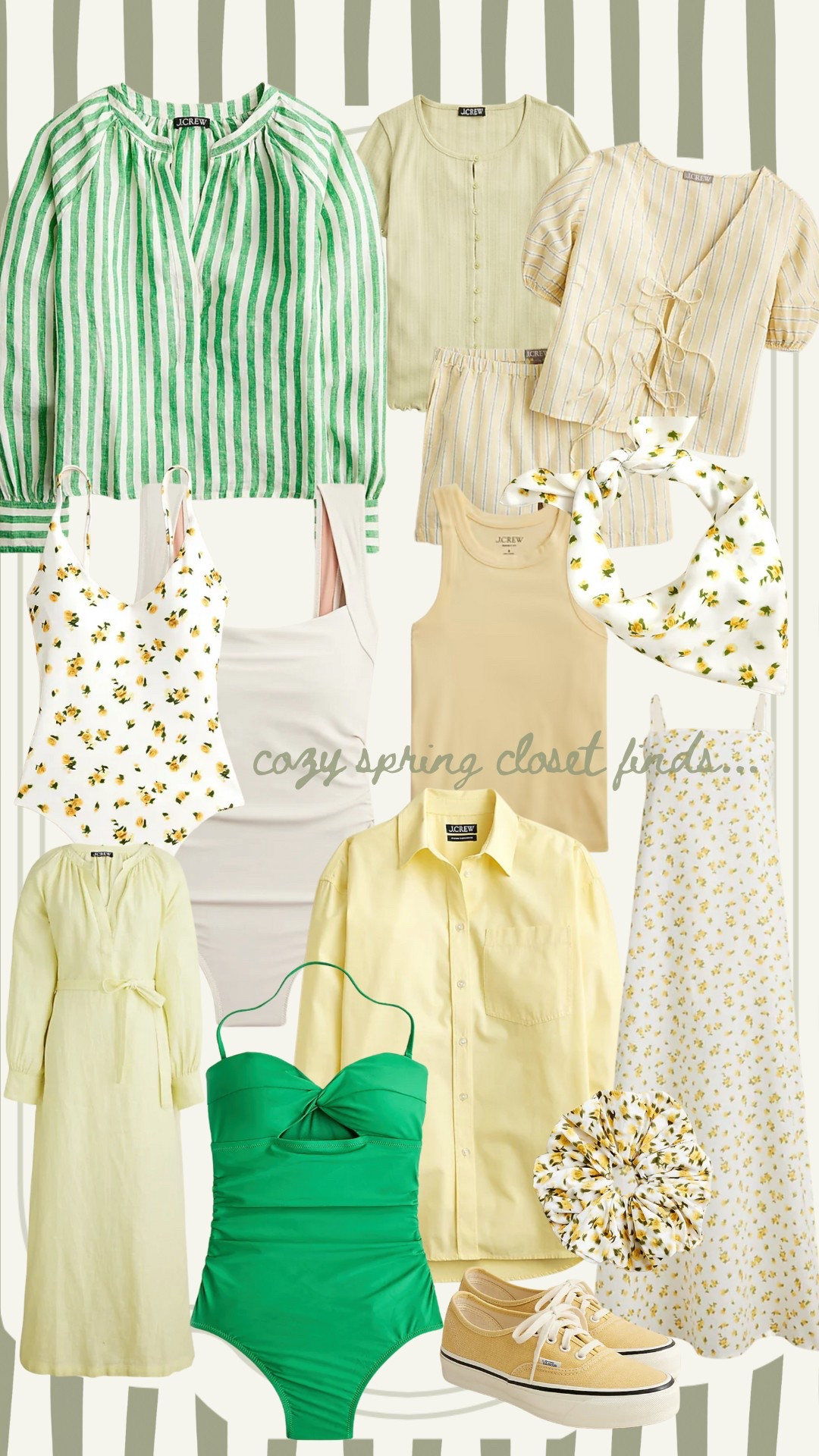 Cozy spring closet finds on sale at jcrew right now. All the butter yellow is so good!! Love it all! 💛💛💛

#LTKTravel #LTKSeasonal #LTKSaleAlert