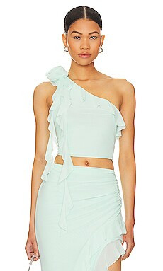 Camellia Scrunchie in Primrose | Revolve Clothing (Global)