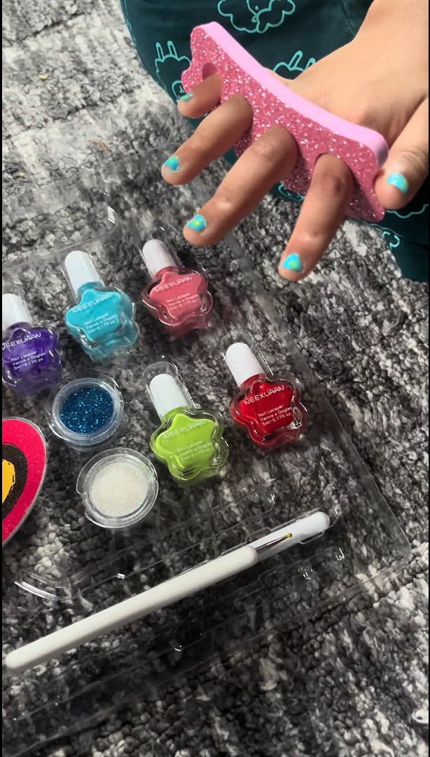 This nail polish set is perfect for little ones! Great for birthdays or any special occasion. 

 #LTKBeauty #LTKKids
