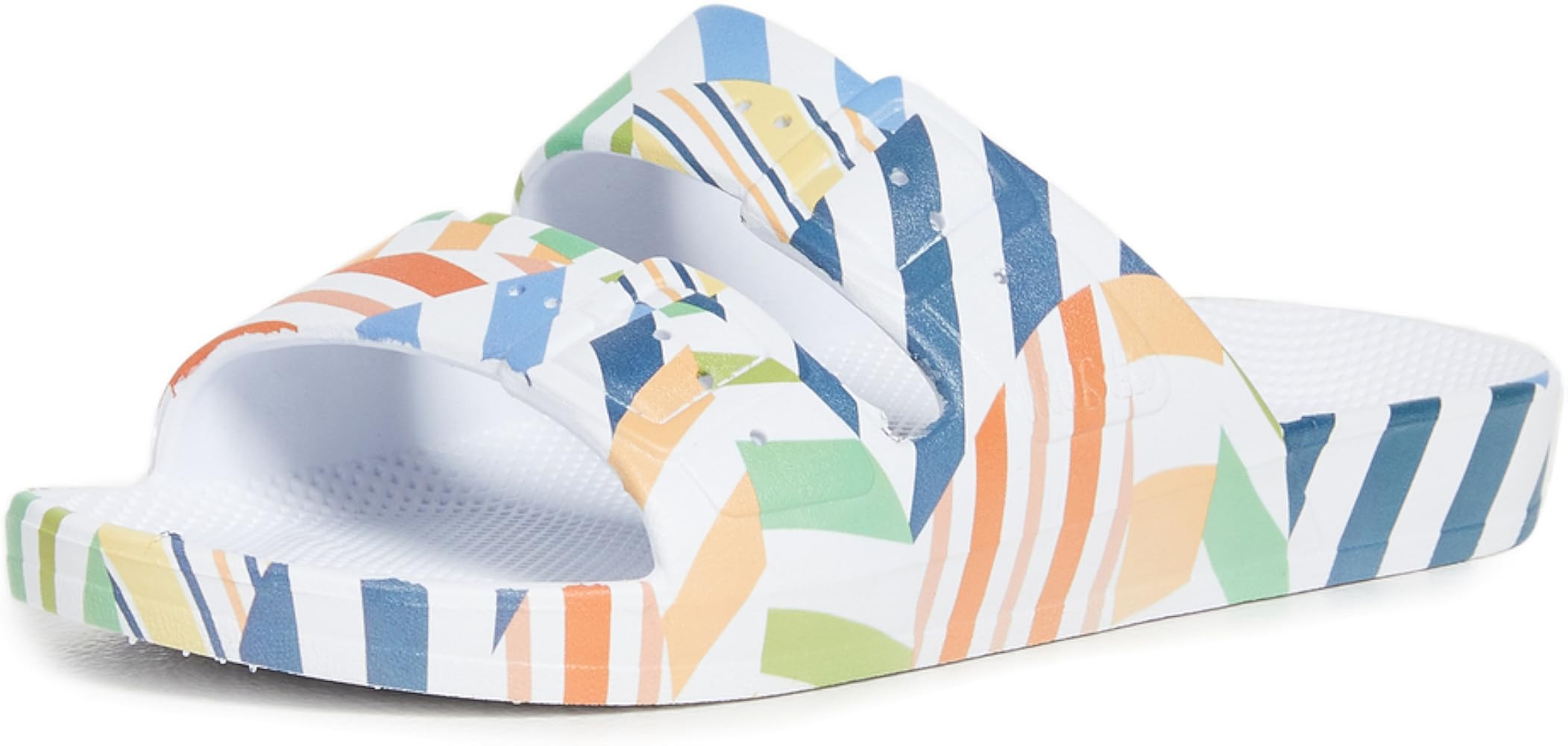 Freedom Moses Women's x Solid & Striped Moses Two Band Slides | Amazon (US)