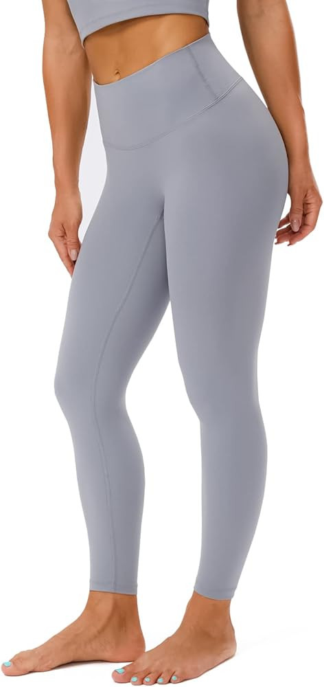 Lavento Women's All Day Soft Yoga Leggings No Front Seam - Buttery Soft Workout Active Legging for W | Amazon (US)