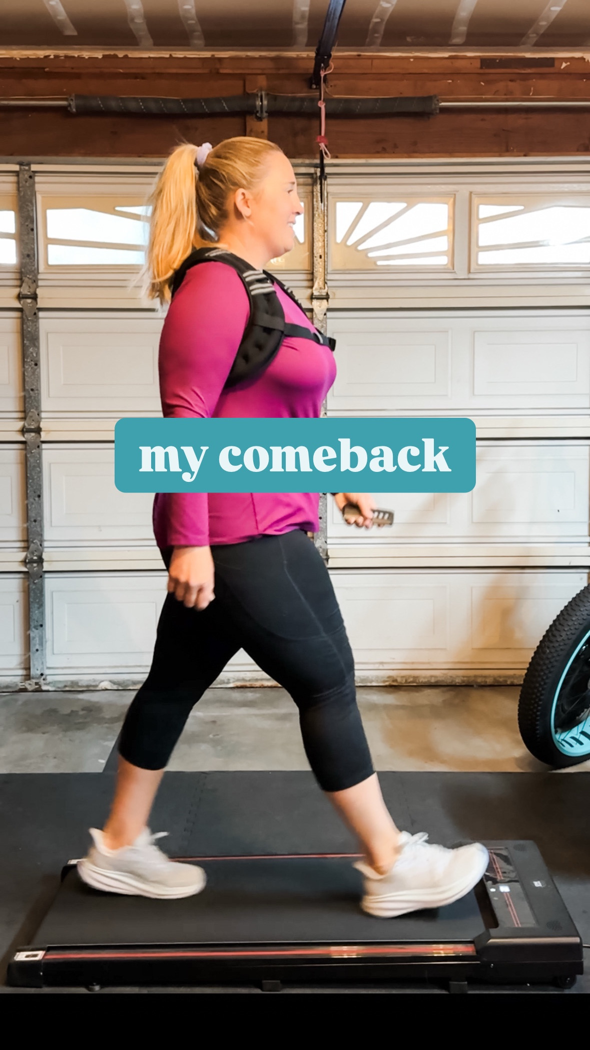 in my comeback era 💪🏼

here is my favorite walking pad and weighted vest that I love using on my journey 

#LTKActive