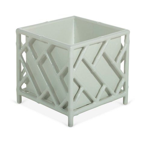 Kit Chippendale Planter, White | One Kings Lane