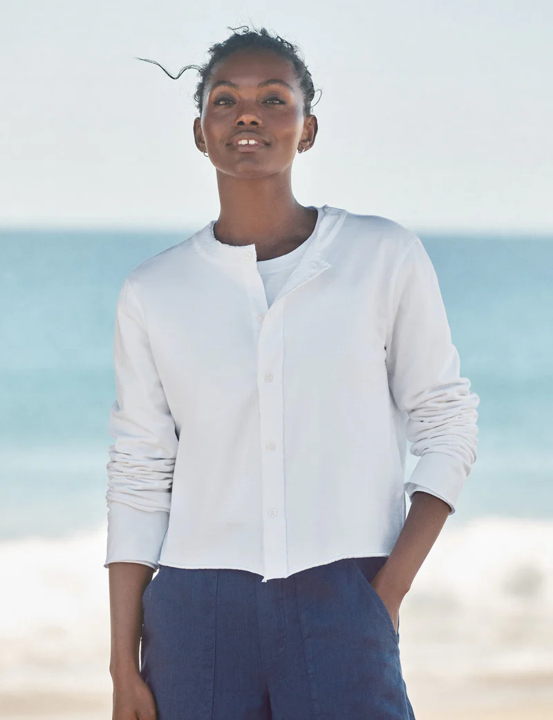 JACKIE White, Vintage Jersey | Frank & Eileen