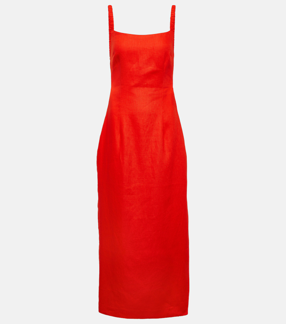 Primrose ruched linen maxi dress | Mytheresa (US/CA)