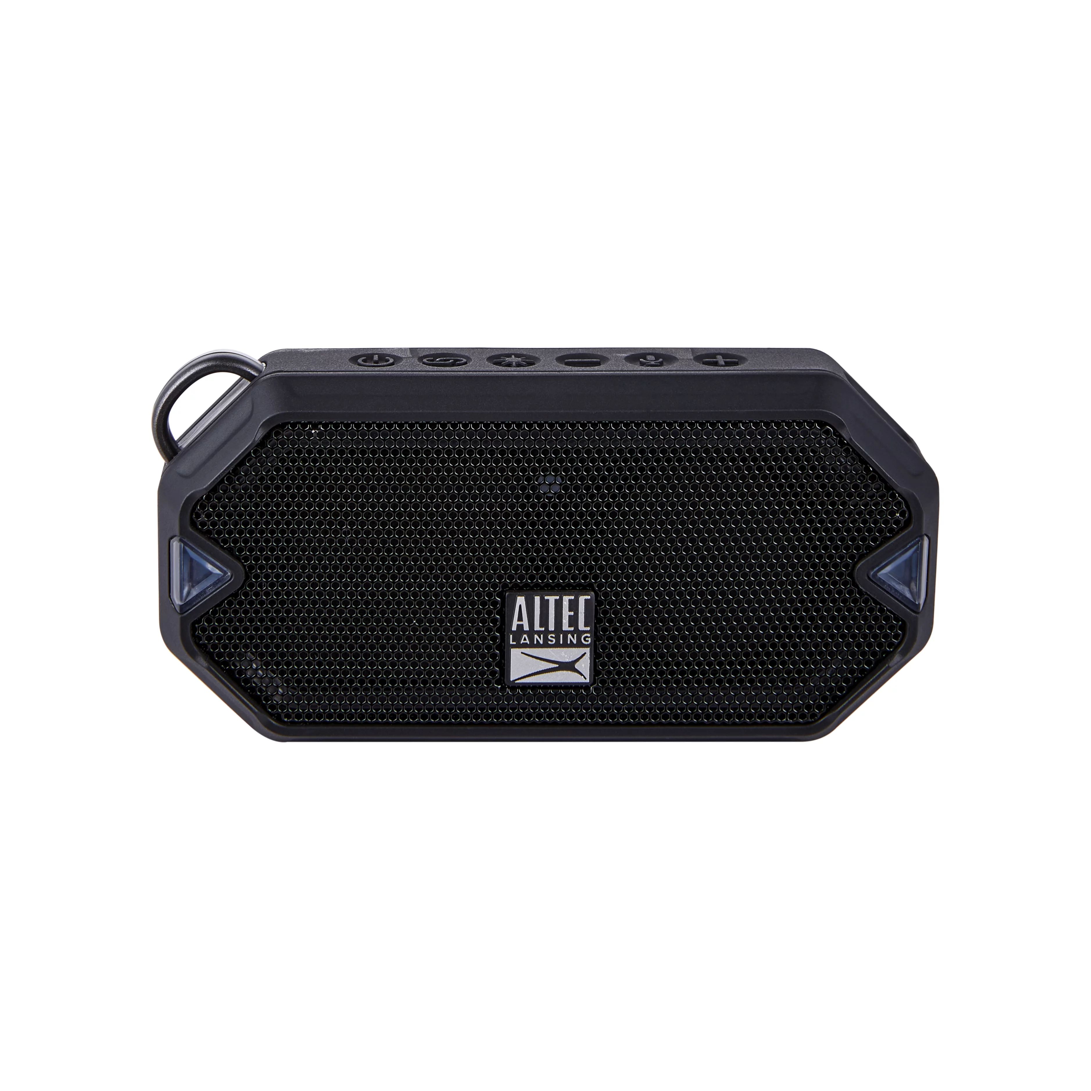 Altec Lansing HydraMini Everythingproof Wireless Portable Bluetooth Speaker, Black, IMW1000-BLK | Walmart (US)