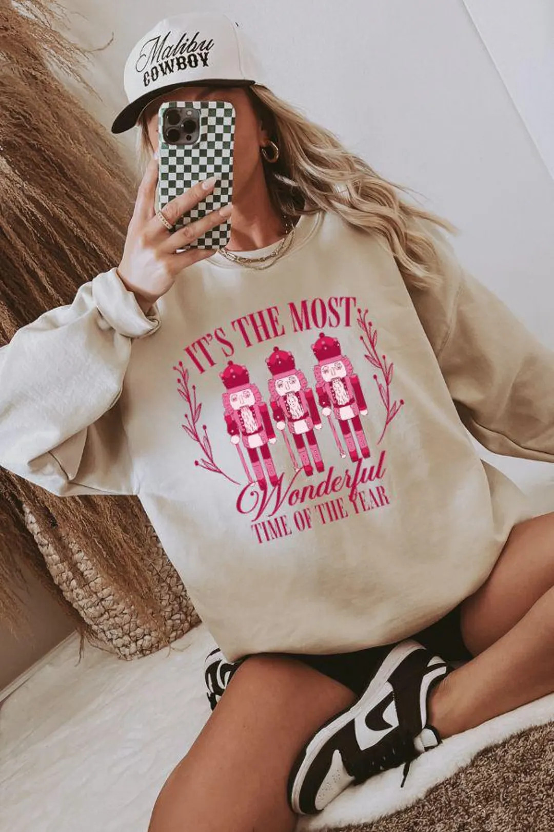 Cute Nutcracker Christmas Sweatshirt, Nutcracker Shirt, Cute Holiday Gift, Womens Christmas Hoodi... | Etsy (US)