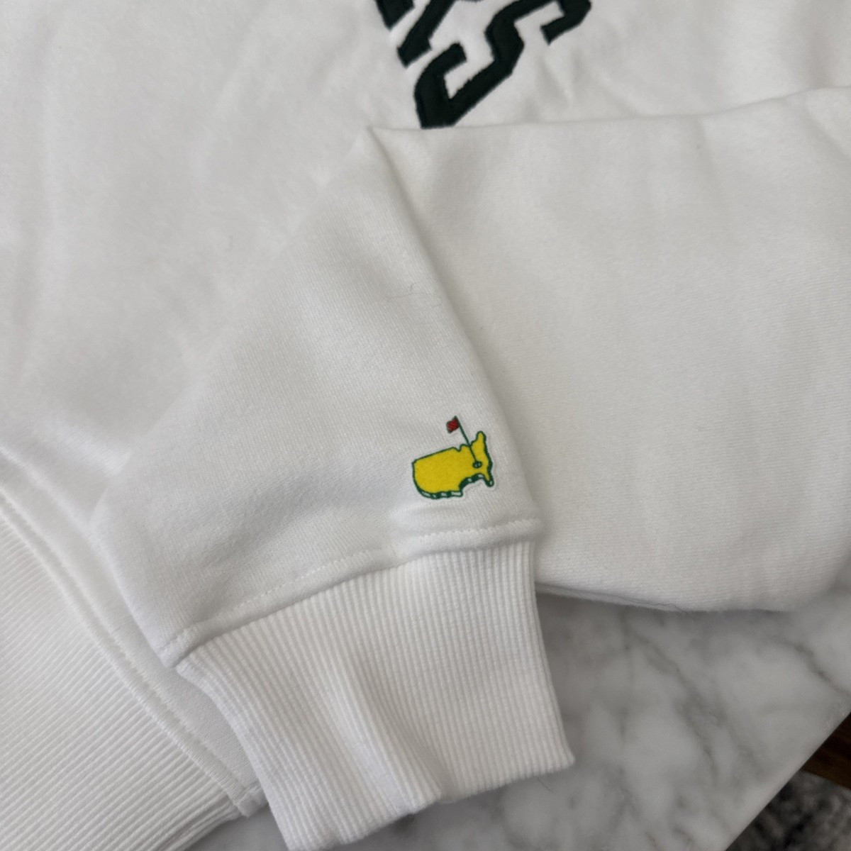 Masters Women’s White Quarterzip Sweatshirt Small 2026 Crop NWT | eBay US