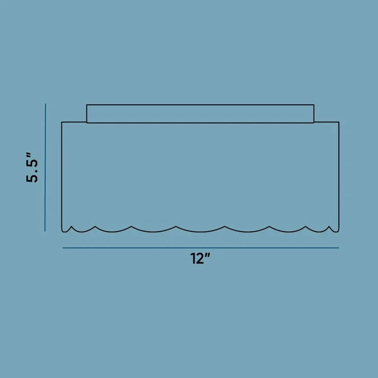 Avec Bettye Collection 12.5" Luxe 2-Light Champagne Bronze Flush Mount Light with White Shade | Walmart (US)