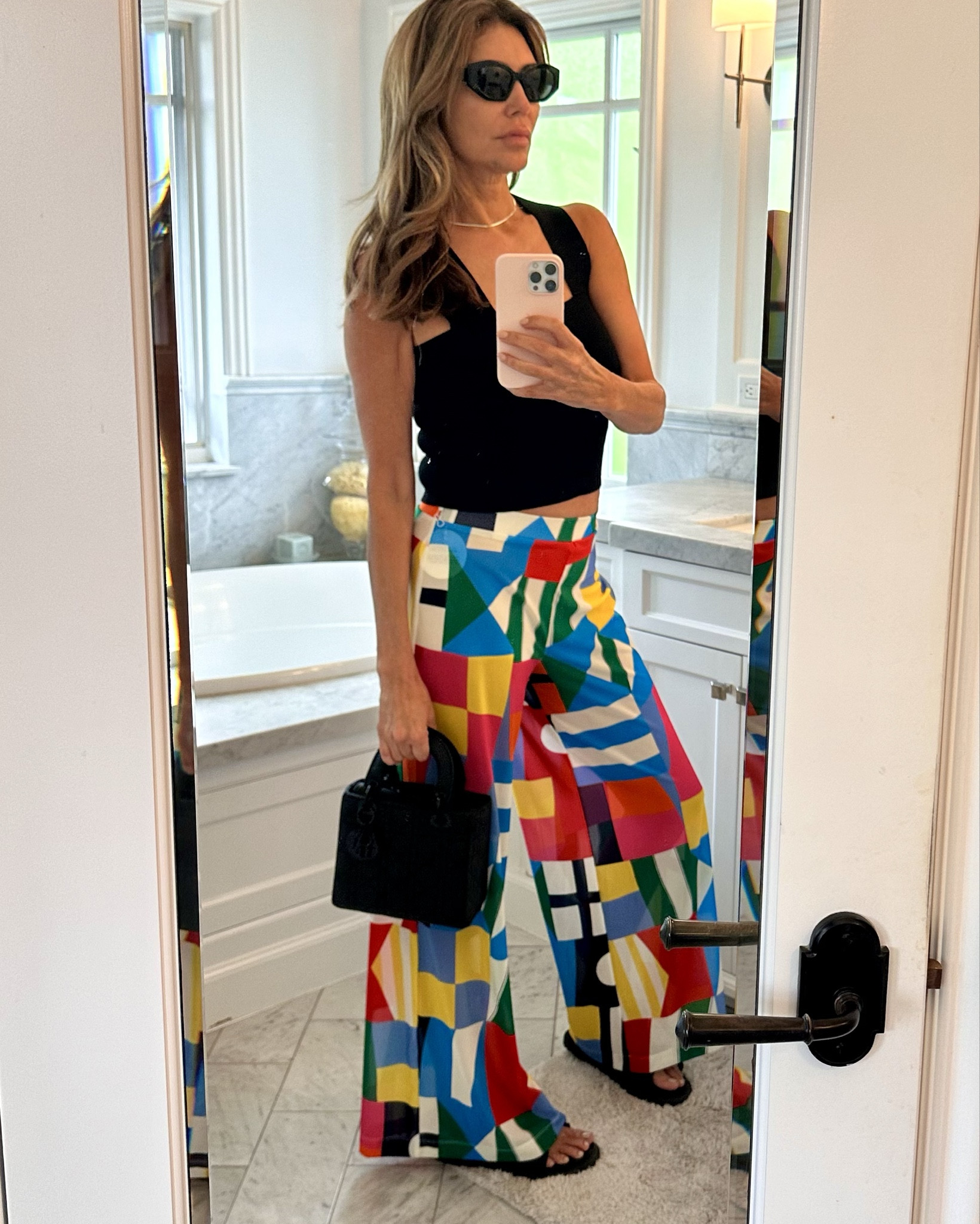 How to look chic on vacation .. go from pool side to lunch and anywhere in between and look amazing 😎✨

1. Wear something colorful and eye catching 
2. Invest in cool sunglasses that make you feel like a million bucks 
3. Wear nice sandals not rubber flip flops  
#vacationstyle #poolside #lunchoutfit #summeroutfits #whatimwearing #vacaylooks #stbarts #ibizaoutfit #summerootd #overfortyfashion

#LTKStyleTip #LTKTravel #LTKSwim