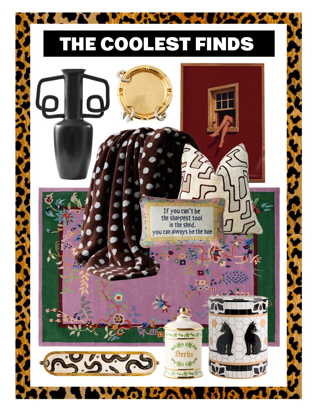 Fall is here and we got some vibes for the non boring peeps ! Get you a pierced ashtray or a witchy cat stool, get a sassy pillow and love your home 🤗

#LTKhome #LTKstyletip