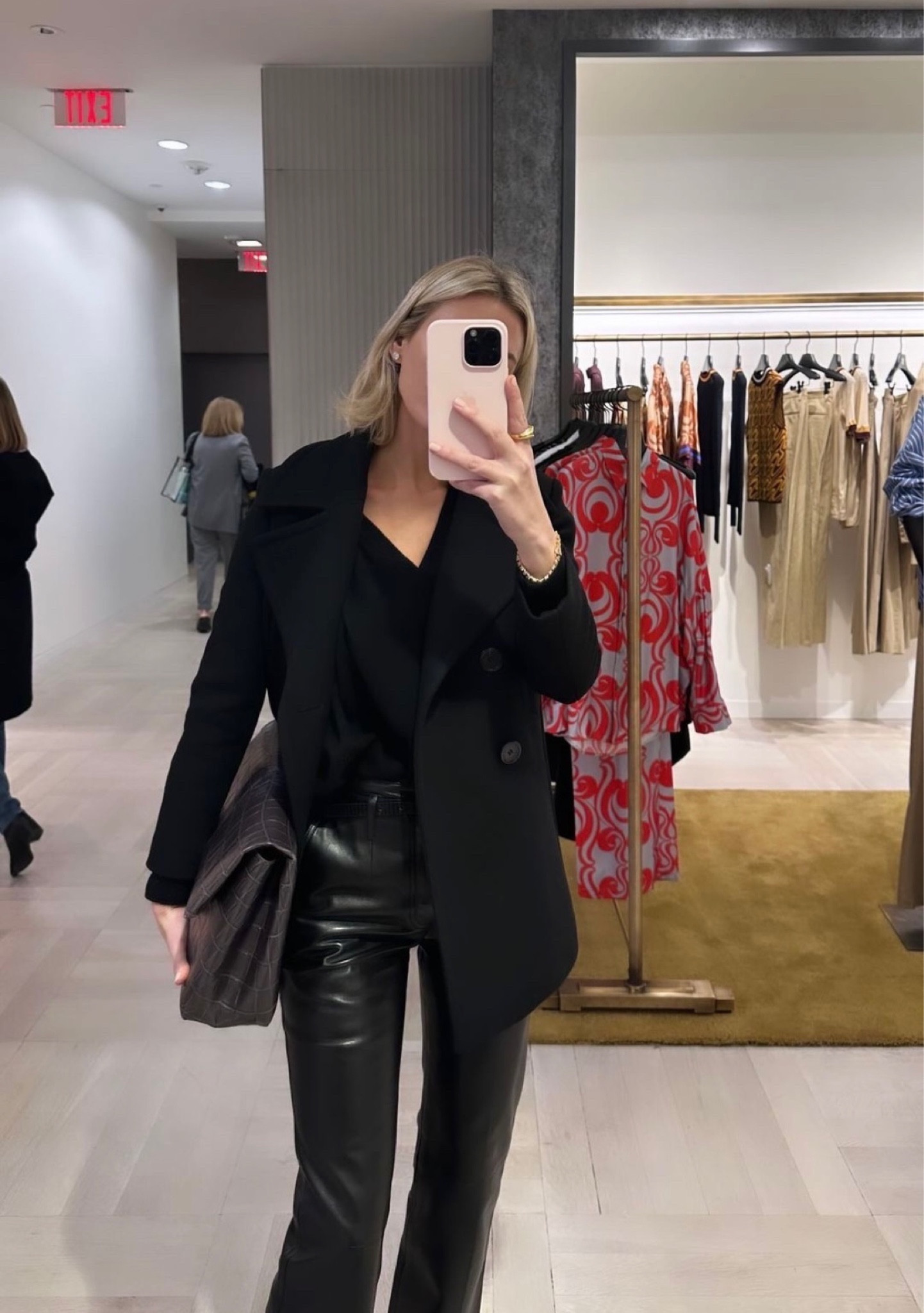 Wearing YSL jacket and leather pants and Celine sweater 🖤 Linked similar details

#LTKSeasonal #LTKstyletip #LTKfindsunder100