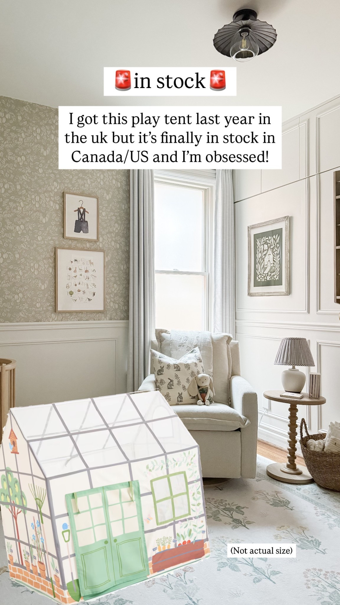 The cutest greenhouse play tent plus other nursery decor 

#LTKHome #LTKKids #LTKBaby