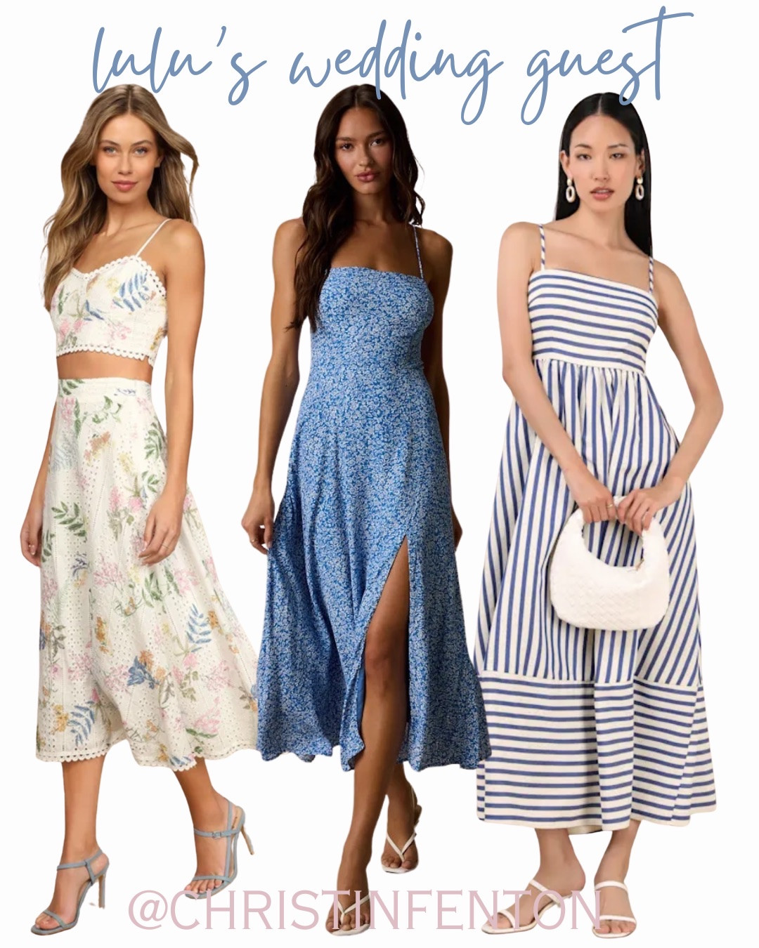 Lulus summer dresses, wedding guest dress, maxi dresses, midi dress, mini dress, anniversary dress, engagement photoshoot dress, bridesmaid dress, celebration dress, baby shower dress, maid of honor dress, mother of the bride dress, cocktail party dress, engagement dinner dress, honeymoon dress, floral dress, satin dress, formal dress  @shop.ltk #liketkit #lulusdresses #lulus #lovelulus 🥰 Thanks for being here & shopping with me! 🤍 Xo Christin

#LTKdayinmylife #LTKWedding #LTKTravel