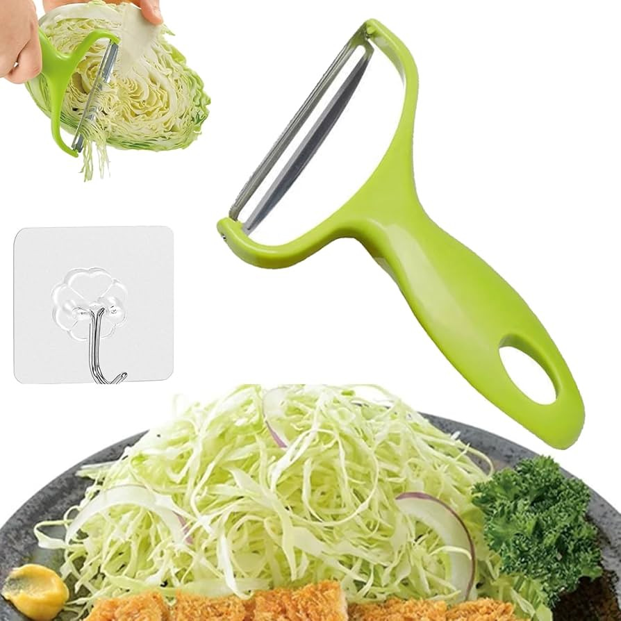 Stainless Steel Vegetable Peeler, Ultra Sharp Cabbage Shredder, Fruit Vegetable Shredder, Stainle... | Amazon (US)