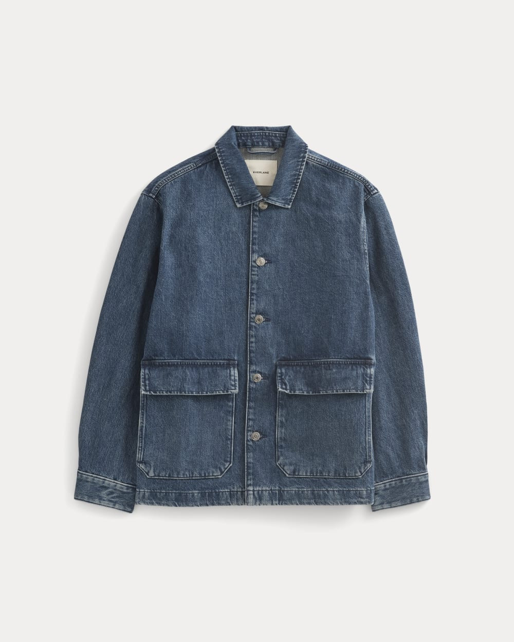 Denim Shacket | Vintage Mid Indigo | Everlane