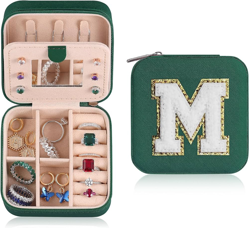 2024 Graduation Gifts - Trendy Initial Travel Jewelry Case, Graduation Gifts for Women Birthday G... | Amazon (US)