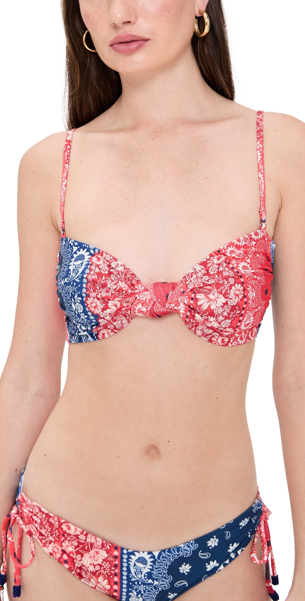 Agua Bendita Lucille Atma Bikini Top Multicolor XL | Shopbop