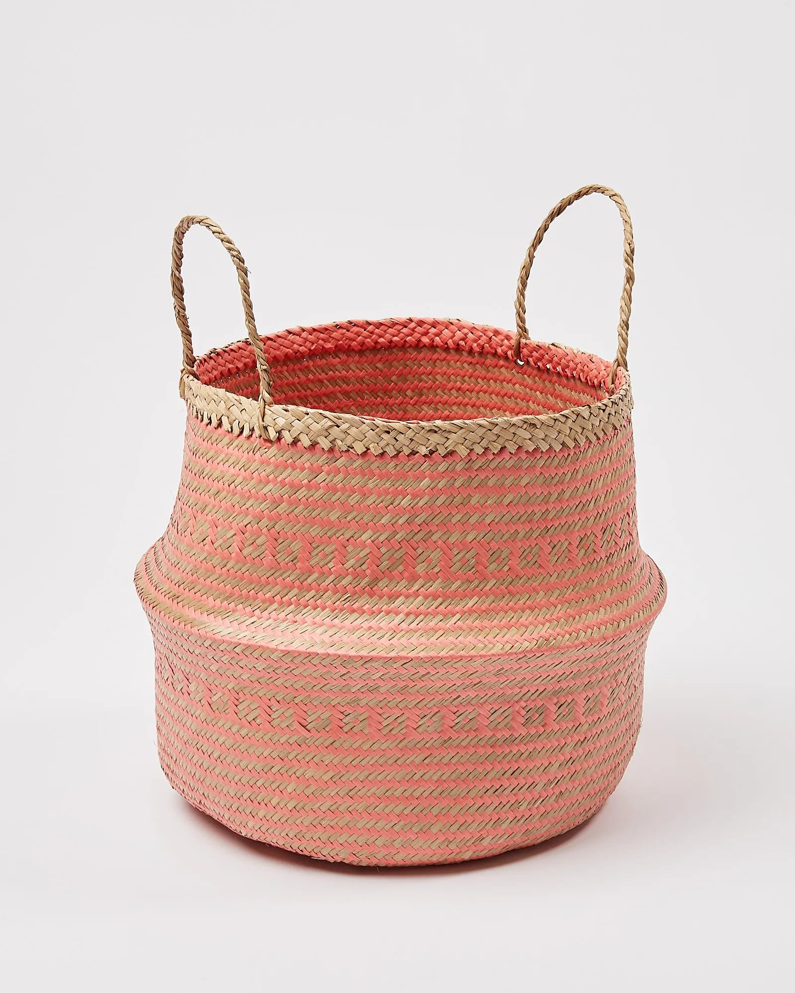 Patterned Seagrass Storage Baskets | Oliver Bonas | Oliver Bonas (Global)