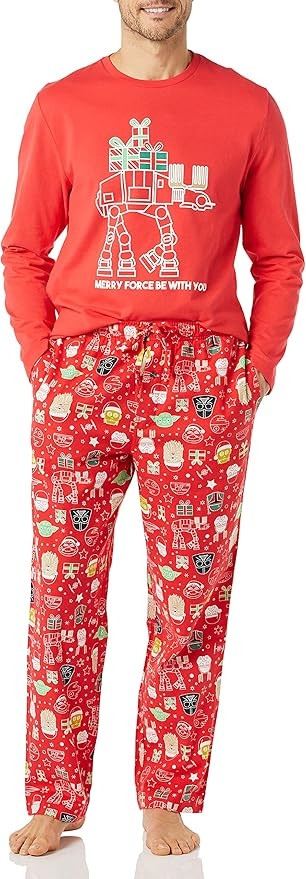 Amazon Essentials Disney | Marvel | Star Wars Men's Flannel Pajama Sleep Sets | Amazon (US)