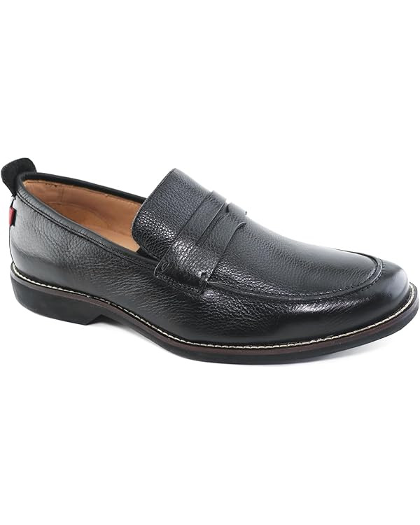 Marc Joseph New York Men's Casual Slip on Leather Penny Loafers | Amazon (US)