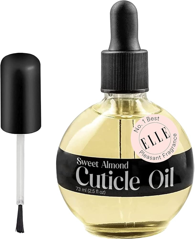 C CARE Sweet Almond Cuticle Oil For Nails - Repairs Cuticles Overnight - Moisturizes and Strength... | Amazon (US)